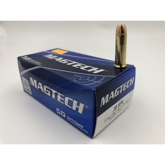 Magtech 38 Special 10,24g. (158gr) FMJ FLAT