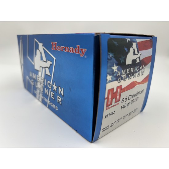 Hornady 6.5 Creedmoor 140 gr BTHP AG
