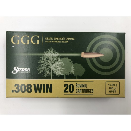 GGG 308Win 10,89g. HPBT