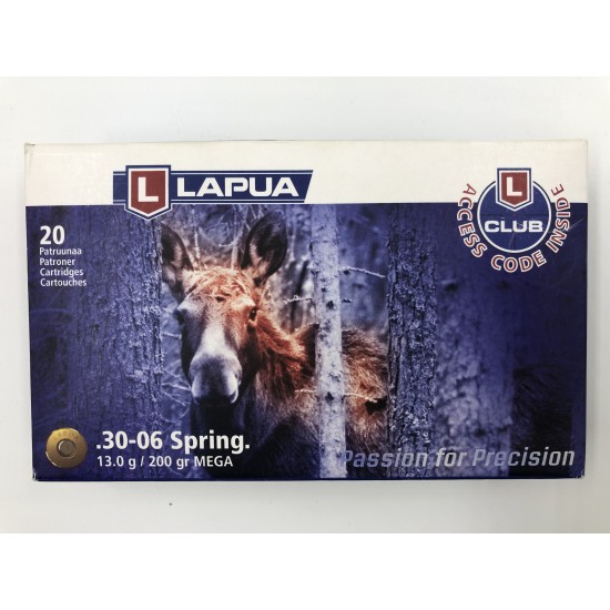 Lapua 30-06 SPRG Mega 13g.