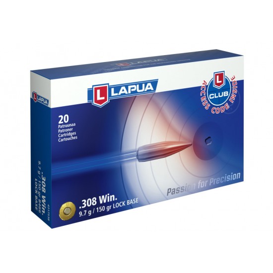 Lapua 308 Win Lock Base 9,7g