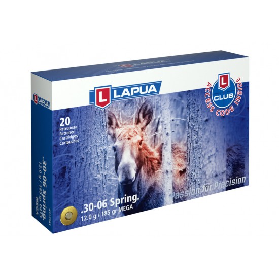 Lapua 30-06SPRG Mega 12g.